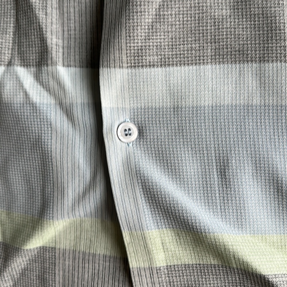 Monologue by Montique shirt short sleeve button up casual size 2XL athleisure - Picture 9 of 9